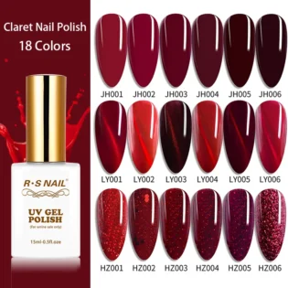 Гель-лак RS NAIL 15ml - Червоне Вино для Нігтів