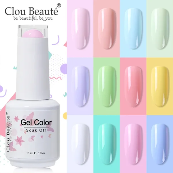 Гель лак для нігтів Clou Beaute - 126 кольорів для ідеального манікюру