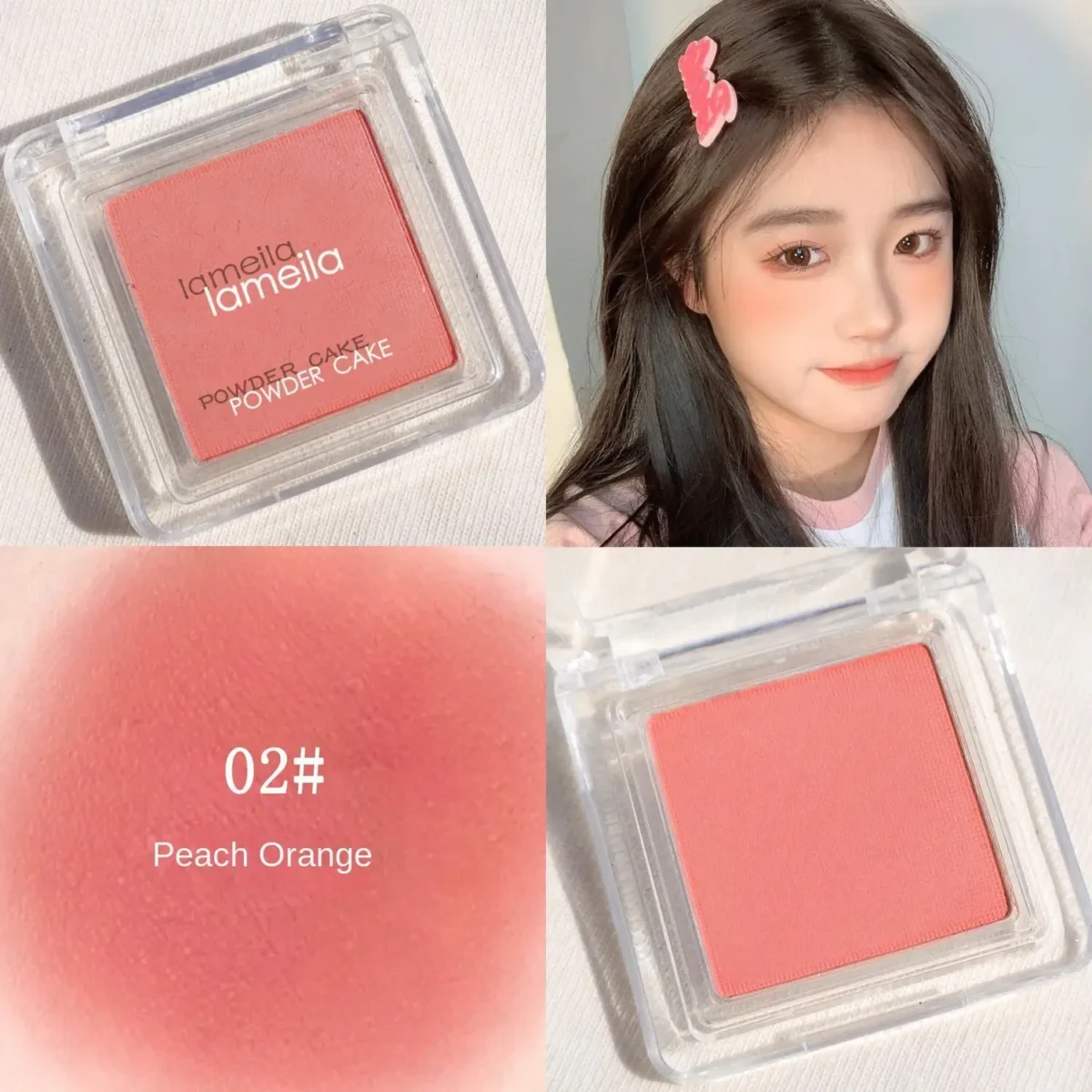Блискучий рум’яна – Single color blush palette для студентів - Зображення 6