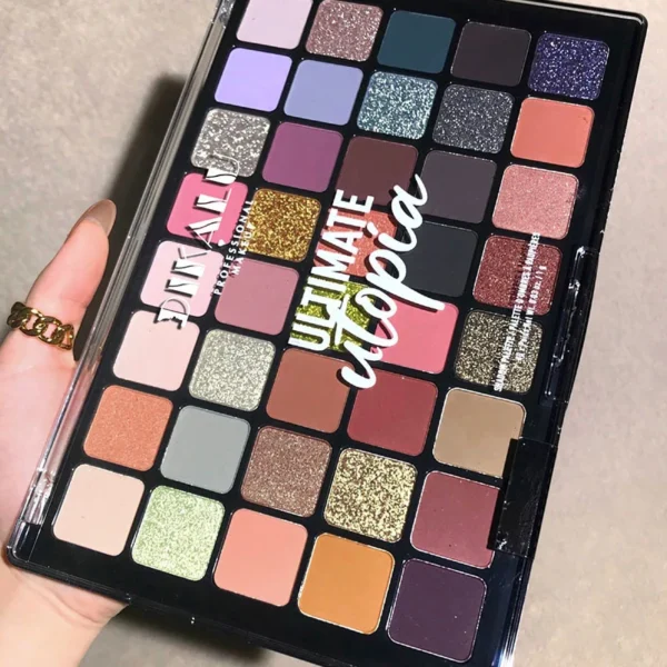 Shimmer Eyeshadow Palette - 40 відтінків для яскравого макіяжу