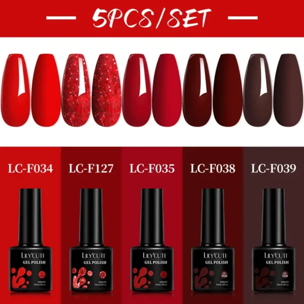 Гель лак LILYCUTE: яскраві та довговічні нігті