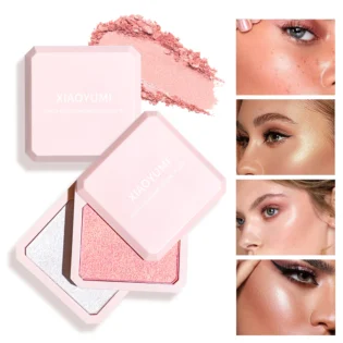 Палетка для контурингу: Double-layer highlighter powder