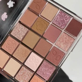 20 Color Eyeshadow Palette - Яскраві Тіні для Повік з Перламутром