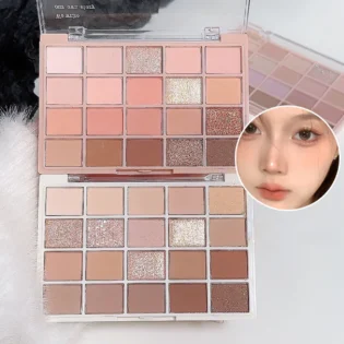 Косметика для очей - великий диск матових тіней для повік