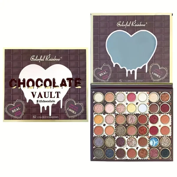 42 Colors Rainbow Eyeshadow Palette - Яскраві тіні для повік