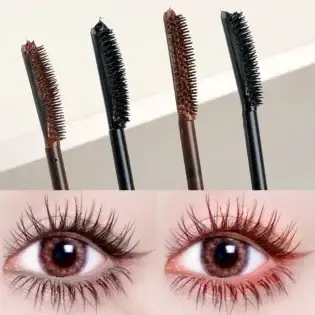 Маскара для вій - Lasting Mascara Matte Black Brown Waterproof