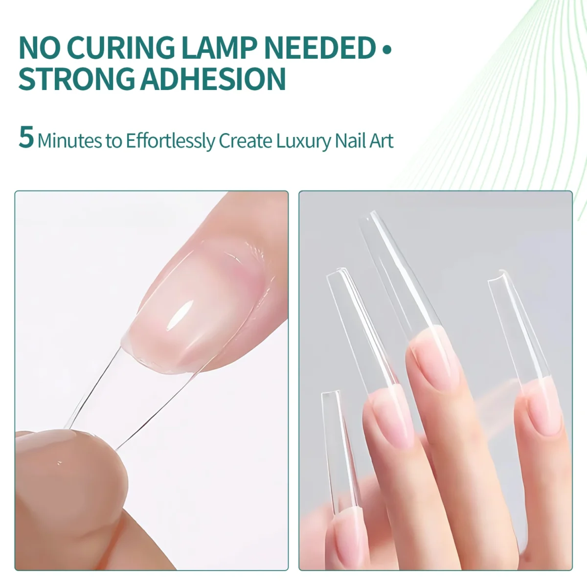 Nailpop Гель клей для нігтів - Миттєва фіксація без ламп - Зображення 3