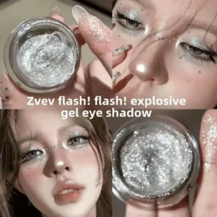 Діамантова пудра для повік – натуральний матовий і металевий відтінок