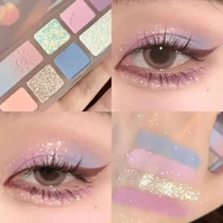 Помаранчеві тіні для повік DIKALU - яскравий акцент осені та зими