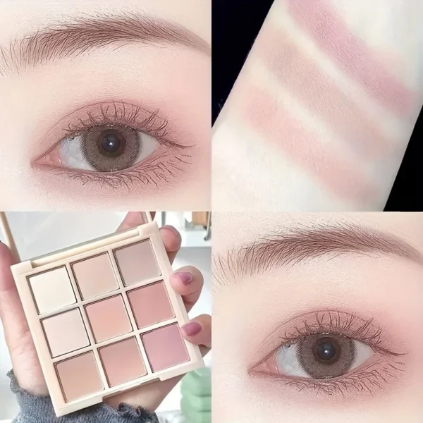Eyeshadow Palette 9 Colors - Яскраві Тіні для Очей з Довготривалим Ефектом