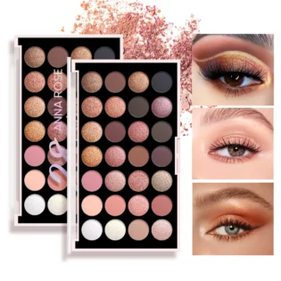 28-кольорова матова палітра тіней для повік – яскраві кольори для будь-якого образу