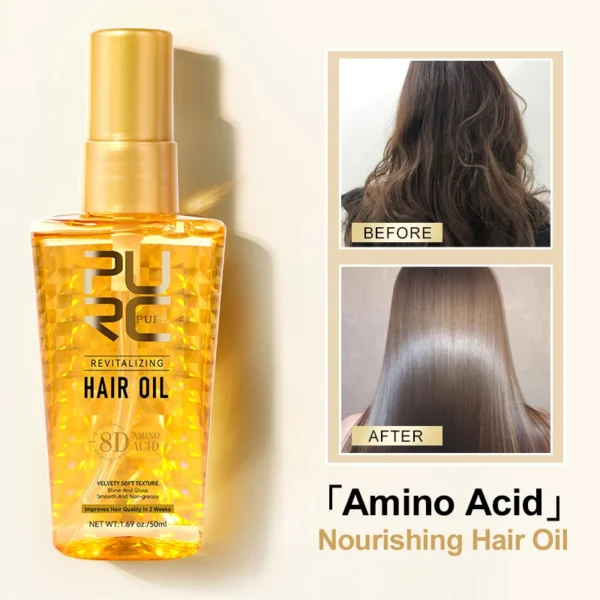 Арганова олія для волосся - PURC Morocco Nourishing Hair Oil