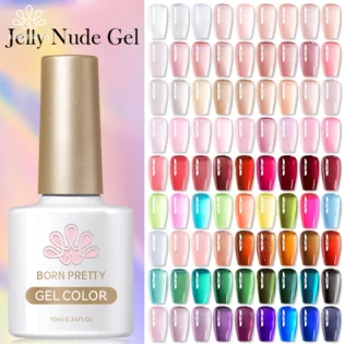 Jelly Nail Polish BORN PRETTY - 50 кольорів Вашого стилю