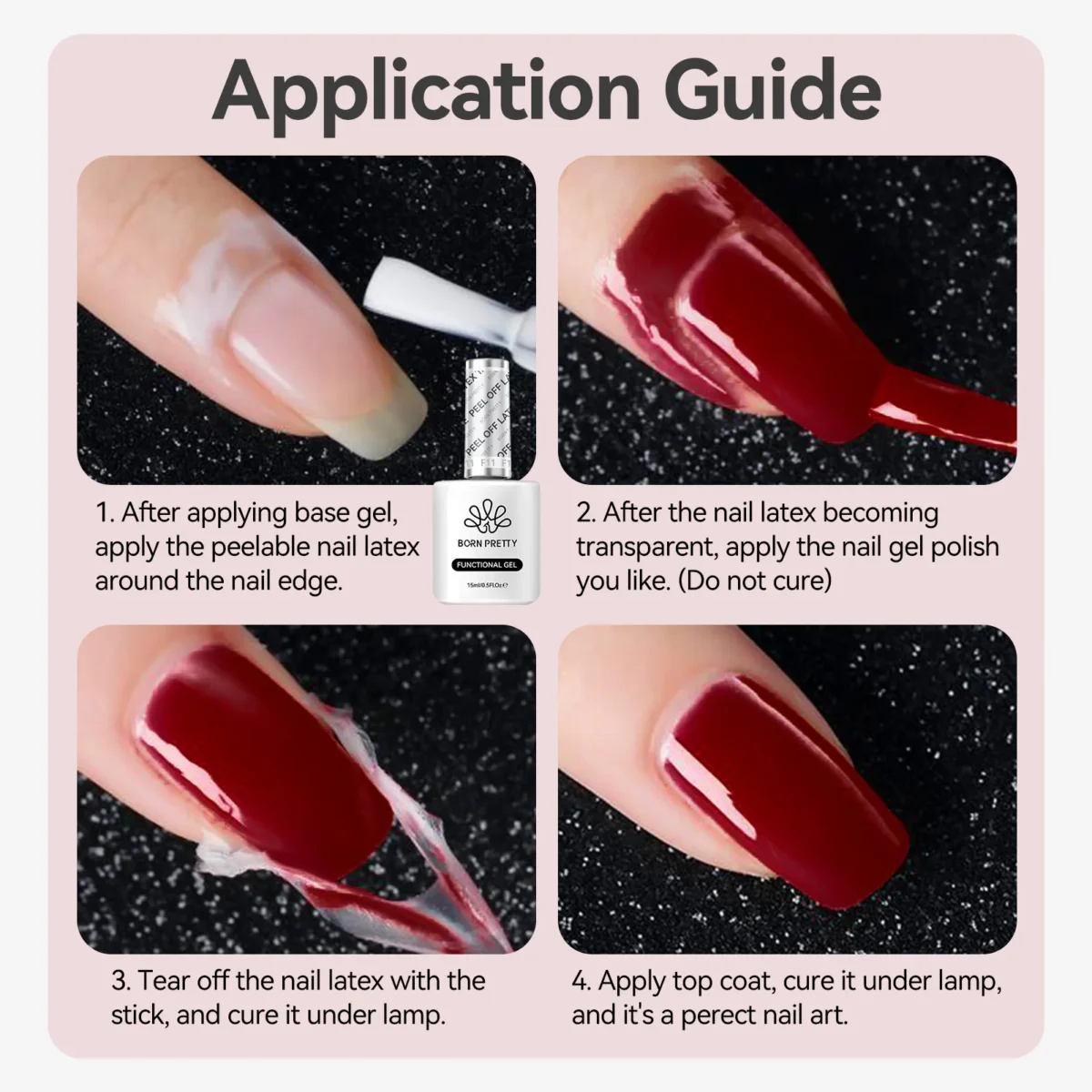 Peel Off Nail Latex - Ідеальний захист для нігтів! - Зображення 5