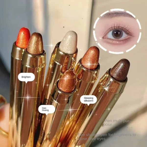 Водостійка Двостороння Блискуча Олівець Для Тіней