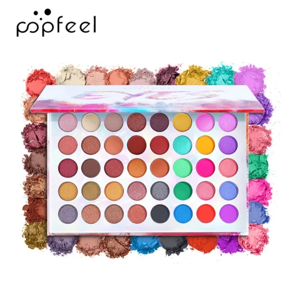 POPFEEL Color Studio - Ідеальна палітра тіней для макіяжу