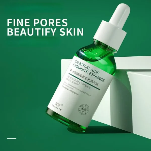 Саліцилова кислота: 30ml Делікатна есенція для обличчя з зволоженням і зміцненням пор