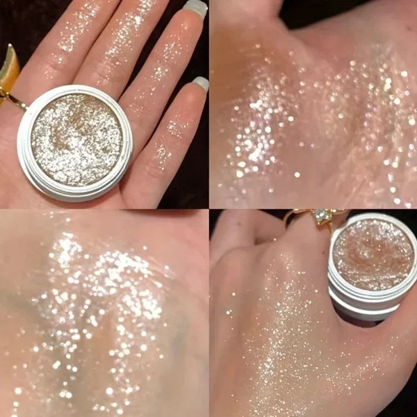 Шиммер гліттер хайлайтер для сяючої шкіри - Shimmer Glitter