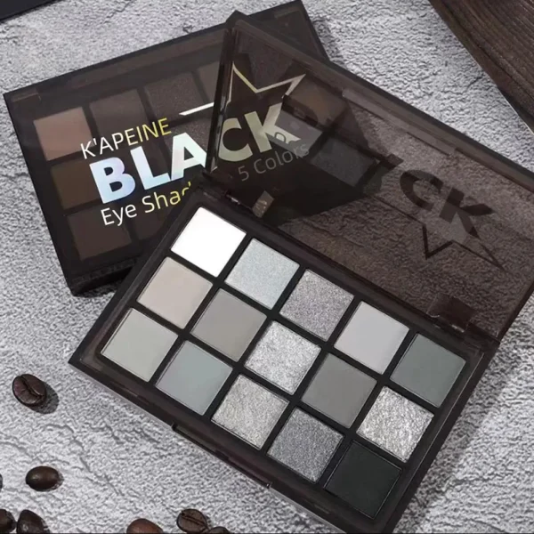 Палетка тіней для повік Smokey Eye - 15 кольорів для стильного макіяжу