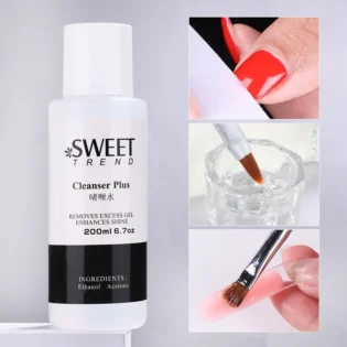 Накладний гель для нігтів - 200ml Nail Degreaser Liquid для бездоганної манікюру