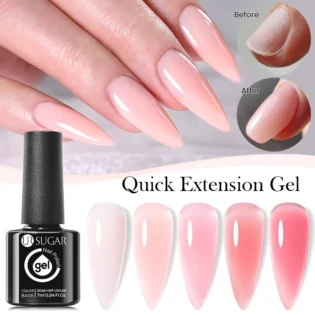 Водостійкий гель для нігтів UR SUGAR - швидке нарощування