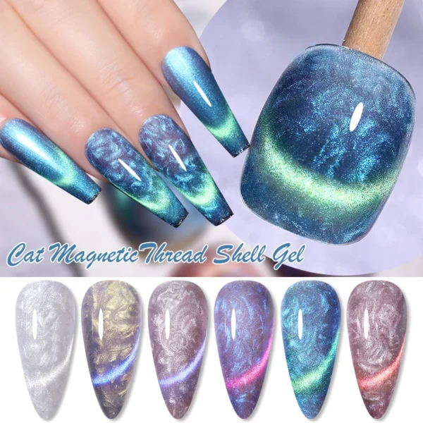 Cat Magnetic Gel Nail Polish - Чарівний манікюр з LILYCUTE