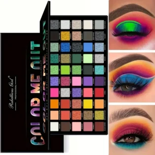50Color Eye Shadow Palette - Яскрава палітра тіней для очей