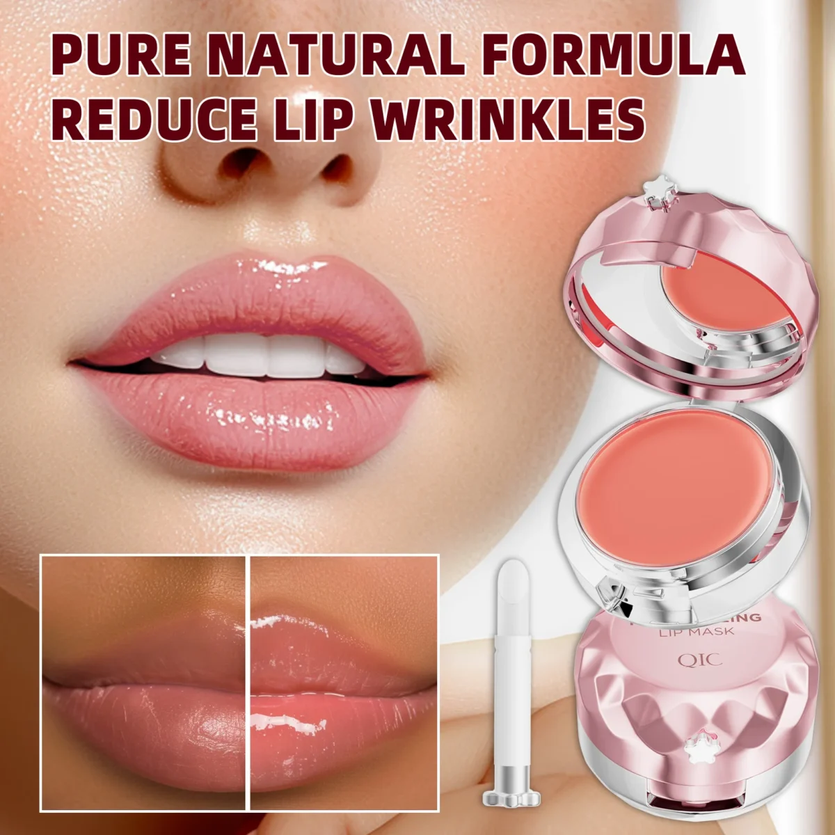 Lip Sleep Mask: Зволожуючий бальзам для губ для денного та нічного використання - Зображення 5