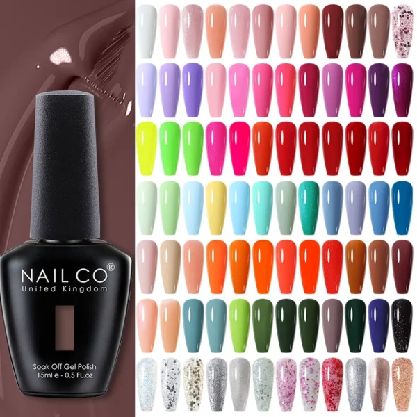 Гель-лак NAILCO 283: Яскраві кольори для манікюру