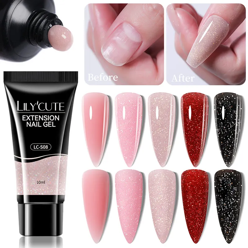 Kf S9f0cc07766764a3aa95b9e2cf6a798ffX Гель-лак для нарощування нігтів LILYCUTE – ідеальний вибір для красивих французьких нігтів! - Зображення 1