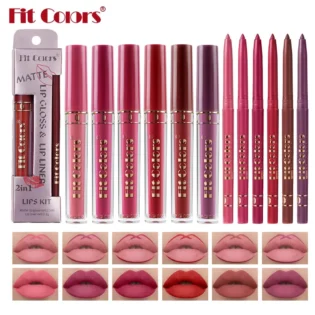 Ліплайнер для губ 2-в-1 - ідеальна форма, довготривалість та зволоження