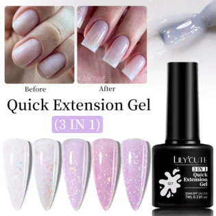 LILYCUTE Quick Extension Gel - Ідеальне покриття для нігтів