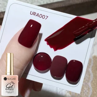 UR SUGAR Гель лак для нігтів Ancora Red – Яскравість осені у вашому манікюрі