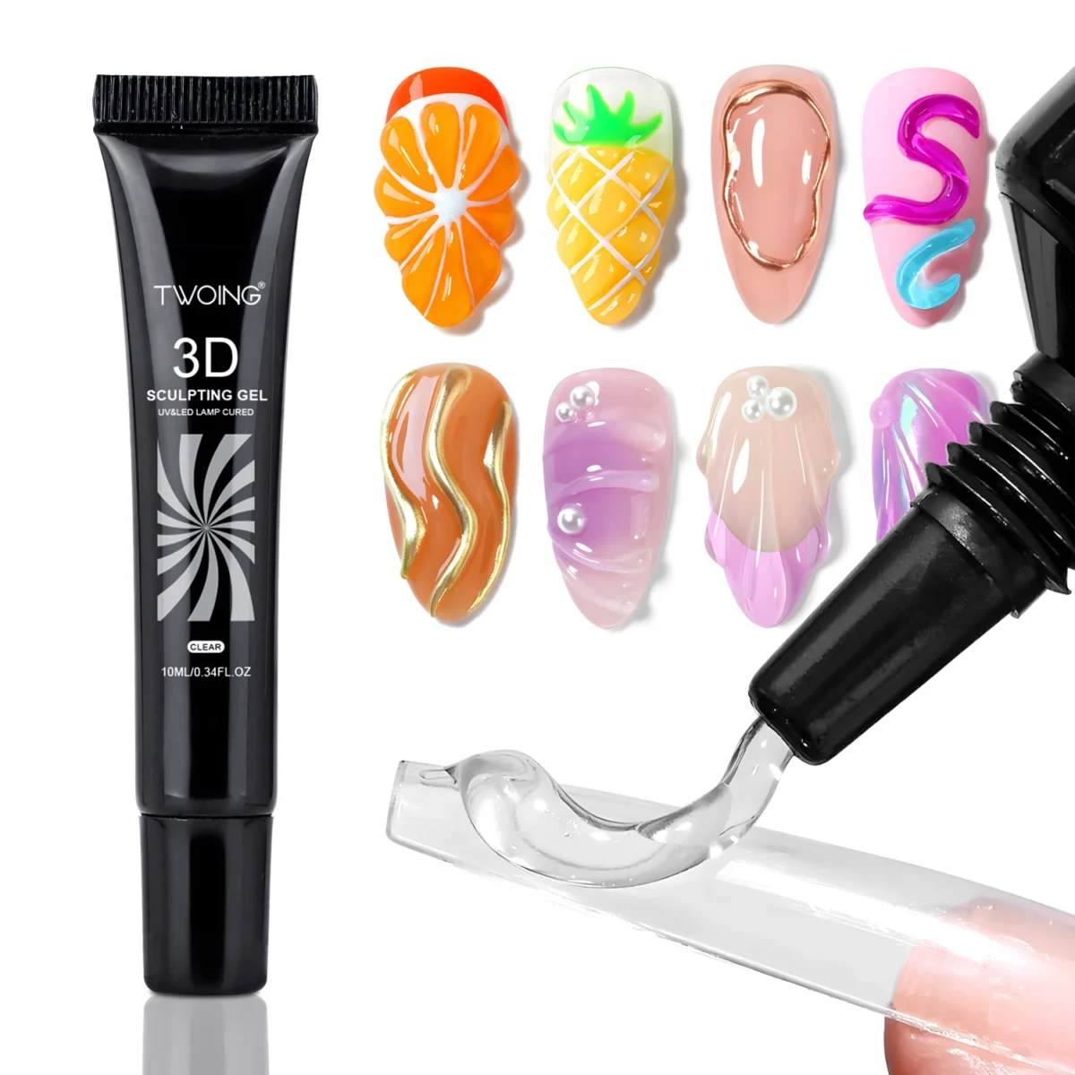 3D Nail Art Gel