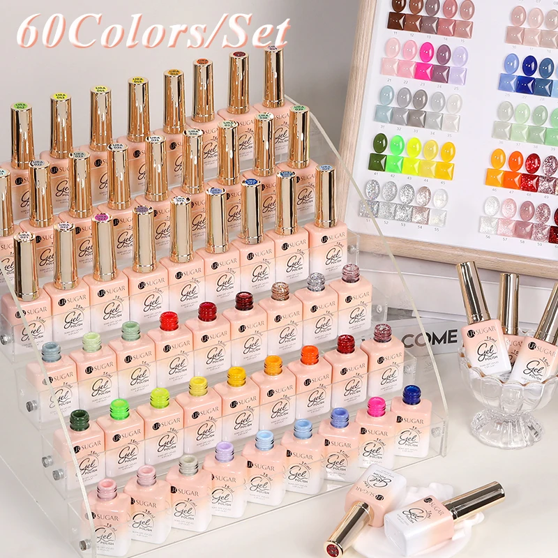 Kf Sbfc89bdfb991432cbcc9251da9c78beca Гель лак UR SUGAR - 60 кольорів для ідеального манікюру - Зображення 1