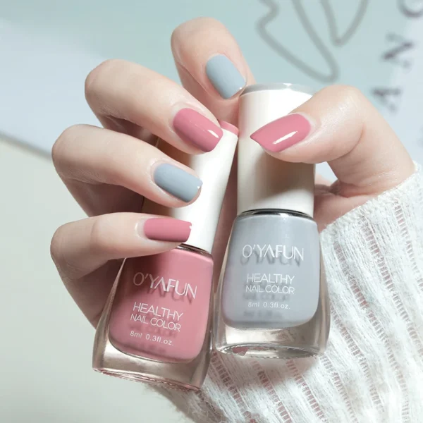 No-bake Nail Polish: Яскравий манікюр без лампи - швидке висихання!