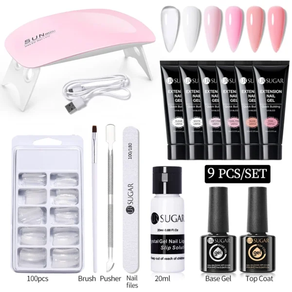 UR SUGAR Нейл Гель Кіт: Манікюр для Ідеальних Нігтів