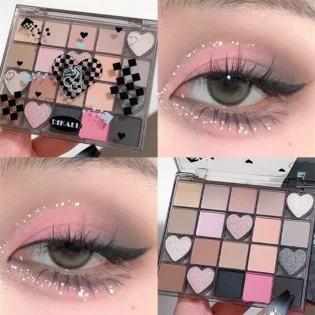 DIKALU Чорний Мед: Матова Гліттерна Тінь для Очей для Вашого Ідеального Макіяжу