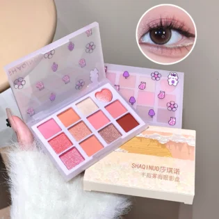Косметика для очей: SHAQINUO Палетка Тіней