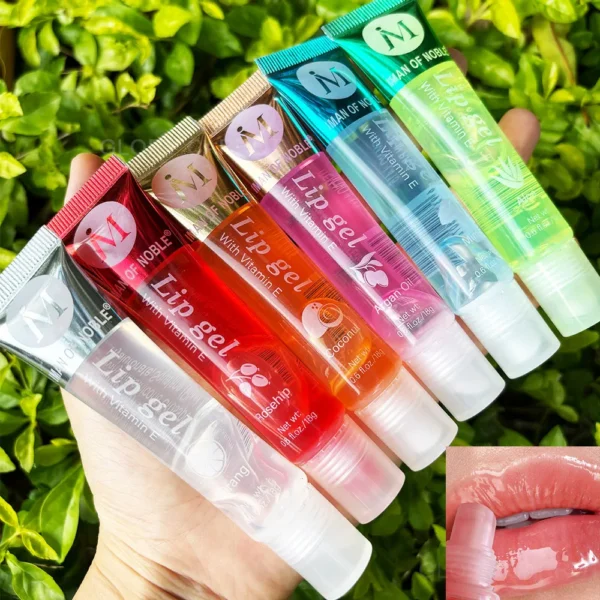 Фрукти Глянець: 6PCS Гідратуючий Губний Блиск для Жінок
