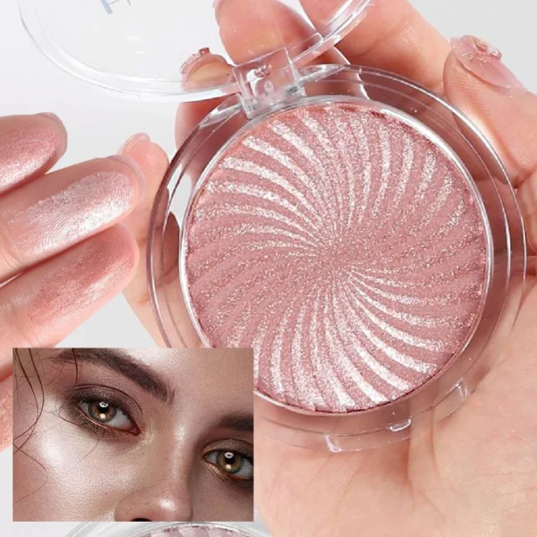 Highlighter для сяючого обличчя - Diamond Highlighter Pearly Powder Palette