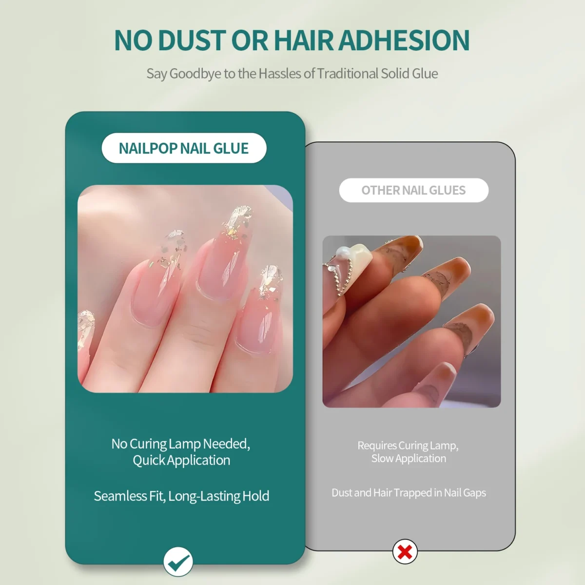 Nailpop Гель клей для нігтів - Миттєва фіксація без ламп - Зображення 2