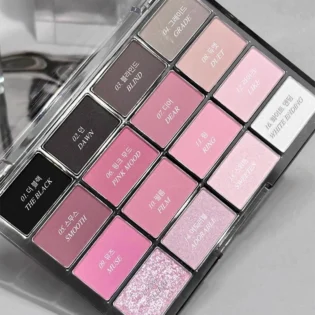 16-Color Korean Eyeshadow Palette - Ваш вибір для ідеального макіяжу!