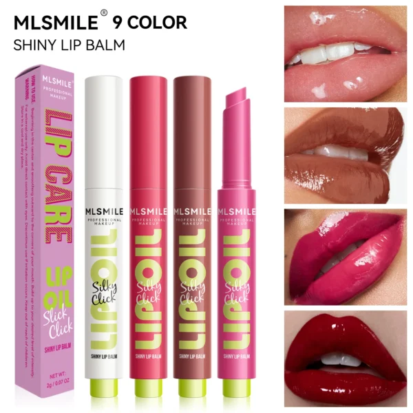 MLSMILE Гідратуючий блиск для губ - Неперевершене сяйво та комфорт