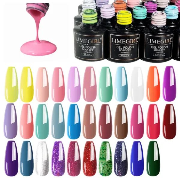 LIMEGIRL UV Гель-лак для нігтів - Ідеальний манікюр на будь-який смак