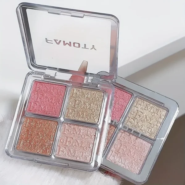 Хайлайтер Палітра 4 Color Face - Розкрийте природне сяйво