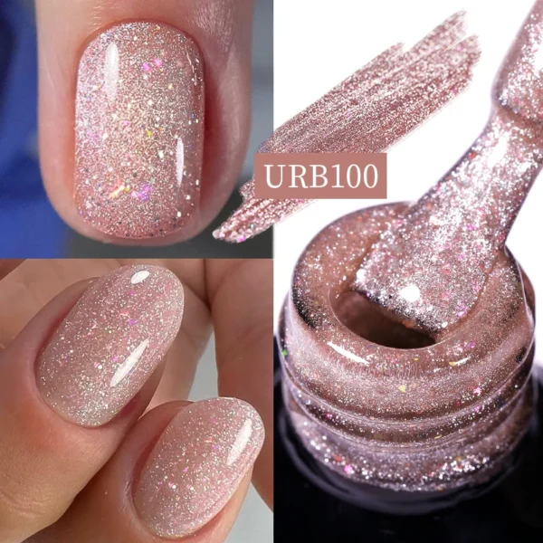Гель-лак UR SUGAR: Котячий Магнітний Ефект для Ваших Нігтів
