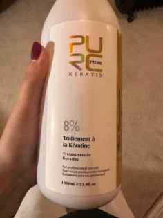 Кератинове Випрямлення Волосся PURC - Професійний Засіб для Кучерявого та Пухнастого Волосся photo review