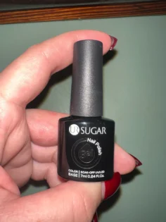 Гель лак UR SUGAR: Червоне вино з блискітками для ваших нігтів photo review