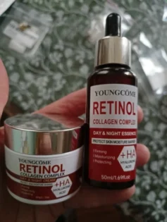 Ретиноловий Крем та Сироватка з Коллагеном і Вітаміном E photo review